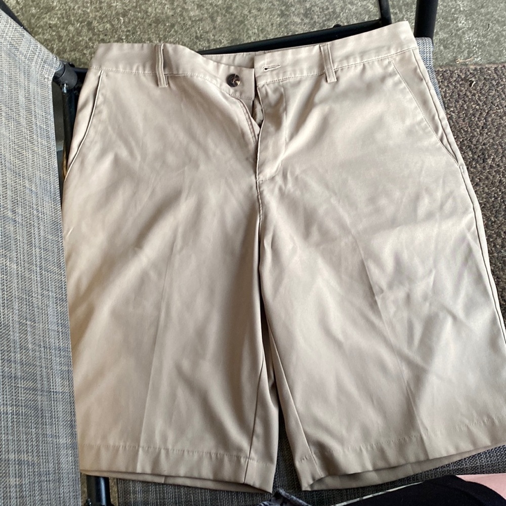 Mens Climalite Khaki colored shorts